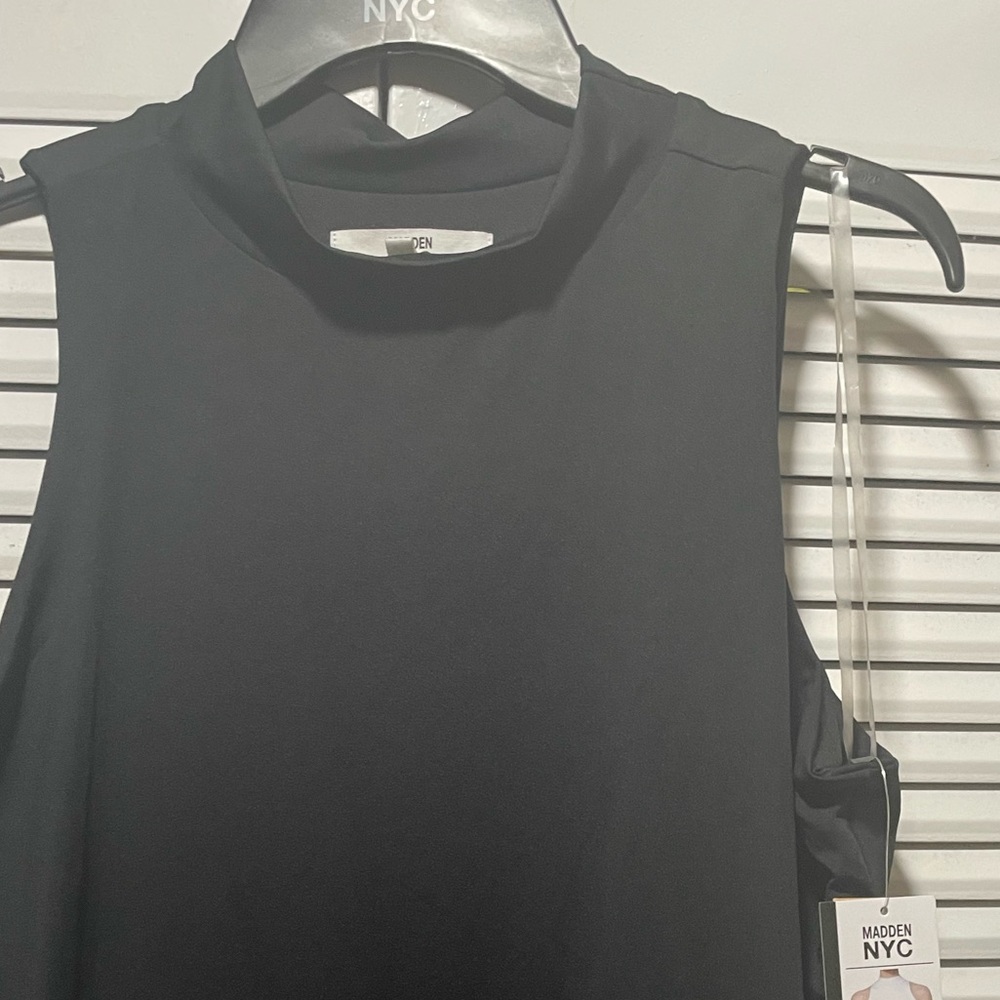MADDEN NYC THONG MOCK NECK BODYSUIT - Picture 7 of 7